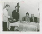 Argentina Pavilion - Cooking beef at pavilion restaurant