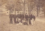Group portrait at Princeton, 1866