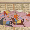 A second episode in the battle between the armies of Farâmarz and Mihârk