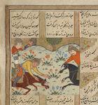 Furûhil and Zangûlah fight.