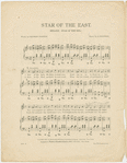 The star of the east ; words by George Cooper ; music by Amanda Kennedy.