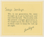 Jenkynisms