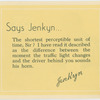 Jenkynisms