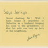 Jenkynisms