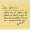 Jenkynisms