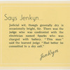 Jenkynisms