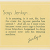 Jenkynisms