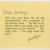 Jenkynisms