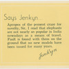 Jenkynisms