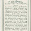 F. Dempsey, colours of Sir Charles Hyde, Bart.