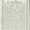 P. Donoghue, Mr. W. J. Bellerby's colours.