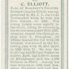 C. Elliott, Earl of Rosebery's colours.