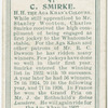 C. Smirke, H.H. teh Aga Khan's colours.