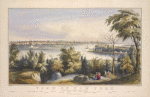 View of New York from Weehawken--North River. [24 names of buildings, etc., on 3 lines]