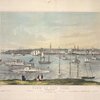 View of New York, from Brooklyn Heights. [Names, on 2 lines, of 16 buildings, etc.]