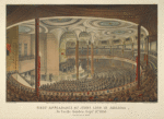 First appearance of Jenny Lind in America. At Castle Garden, Septr. 11th, 1850. Total receipts $26,238