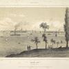General view (From Governor's Island) Above, over border: New-York