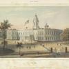 City-Hall. Above: New-York