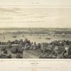 General view (from Brooklyn.) Above, over border: New-York