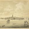 View of New York from the south east.