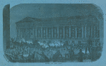 A scene of the riot