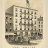Building with signs: Strakosch Pianos. Sarles and Adey. Music Publishers. 629. Above: Metropolitan polkas
