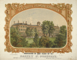Columbia College dedicated to the Class of '52 by Harvey B. Dodworth. New York. Above, within border: Old College Sycamore Schottisch