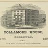 Collamore House, Broadway corner Spring Street, New York, G. M. Perry and William Perry, proprietors