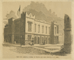 The new armory, corner of White and Elm Streets, New York