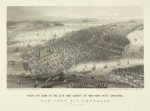 Birds eye view of the City and county of New-York with environs