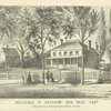 Residence of Abraham Van Nest Esqr. Bleecker St. between Charles & Perry Streets
