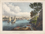 Blackwells Island, East River. From Eighty Sixth Street, New York