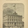 The new cotton exchange, Hanover Square, New York City. Picture of the building, erected, 1870-71. Cost $160,000