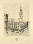 North Dutch Church, erected 1769. Demolished 1875