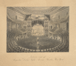 Interior view of Augustin Daly's Fifth Avenue Theatre, New York