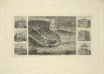 New York and Brooklyn. A bird's-eye view from the south.