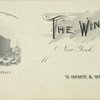 Hotel letter-heads. The Windsor, Fifth Avenue