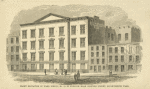 Public schools. Front elevation of Ward School No. 13, in Houston near Norfolk Street, Seventeeth Ward.