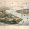 Panorama of the Harbor of New York. Staten Island and the Narrows