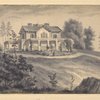 Original drawings representing residences of prominent people, all with "Staten Island N.Y." on the drawn portion