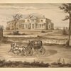 Original drawings representing residences of prominent people, all with "Staten Island N.Y." on the drawn portion