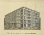View at the corner of 10th Street & Broadway [A. T. Stewart's store]