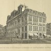 View of the southeast corner of 23rd Street & 6th Ave. [Booth's Theatre; shows 6th Ave. horse-car]