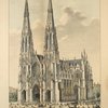 The new St. Patrick's Cathedral. Fifth Avenue, New York