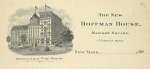 The New Hoffman House, Madson Square J. P. Caddagan, manager