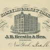 Hotel letter-heads. Gilsey House, New York cor. Broadway and 29th Street. J. H. Breslin & Bro. proprietors New York, 1893.