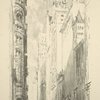 Lithographs of New York in 1904. "Broadway Towers"