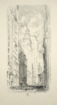 Lithographs of New York in 1904. The Stock Exchange