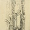 Lithographs of New York in 1904. William Street
