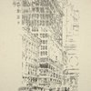 Lithographs of New York in 1904. "Building the building"